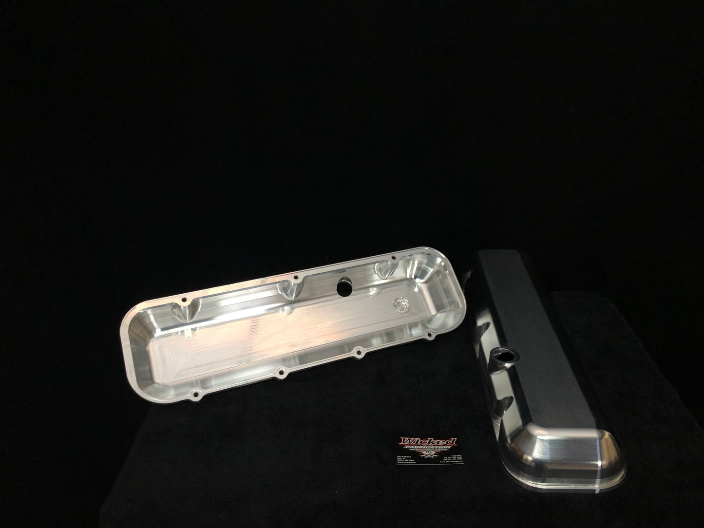 BBC Billet Valve Covers Short